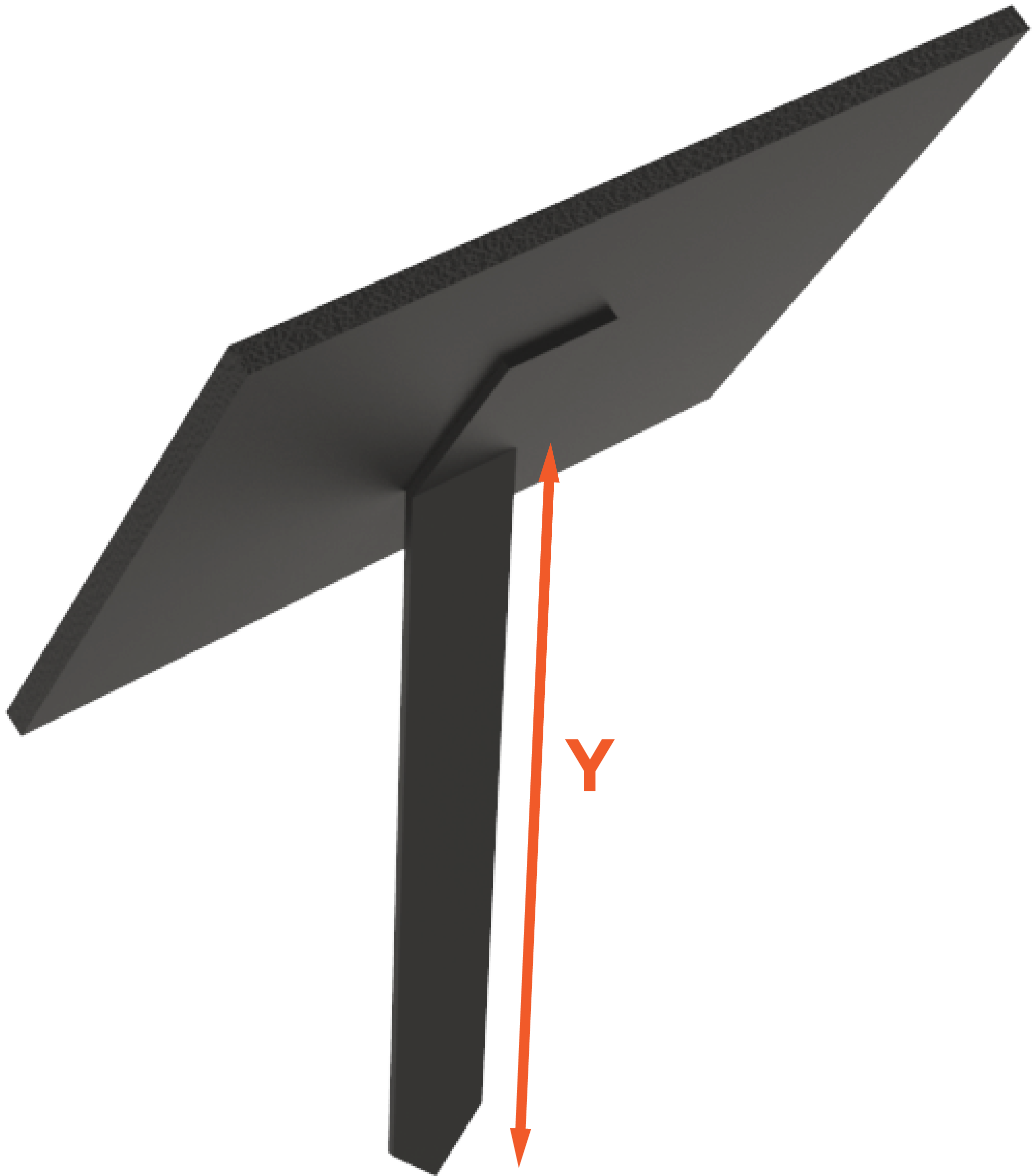 Angled Stake