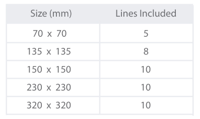 Heart heart sizes